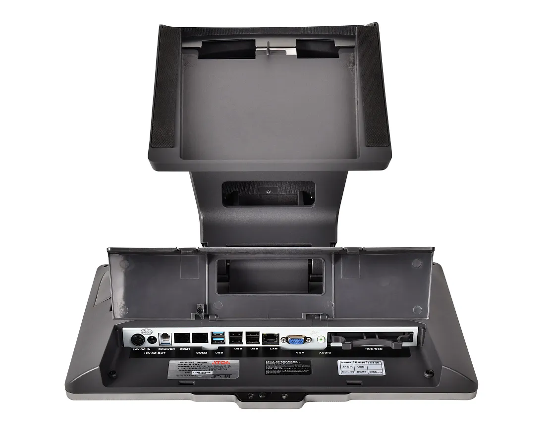 Сенсорный терминал АТОЛ JAZZ 16 Pro (v2, 15.6" IPS, P-CAP, Intel Celeron J6412, SSD 256 GB, 8GB DDR4), без MSR, без ОС.