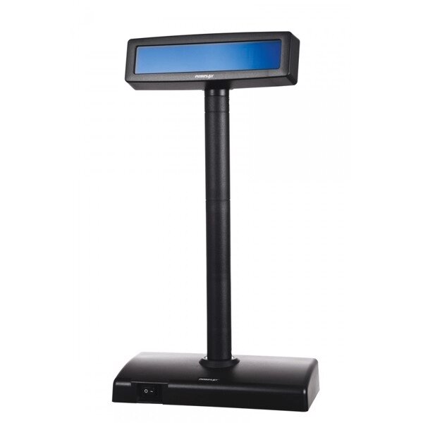 Дисплей покупателя Posiflex PD-2600R-B черный с блоком питания, RS-232, голубой светофильтр 